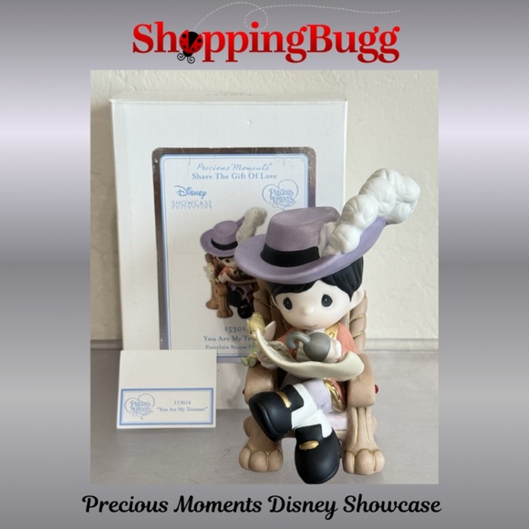 Precious Moments Disney You Are My Treasure Peter Pan's Captain Hook 153014 - Picture 1 of 14
